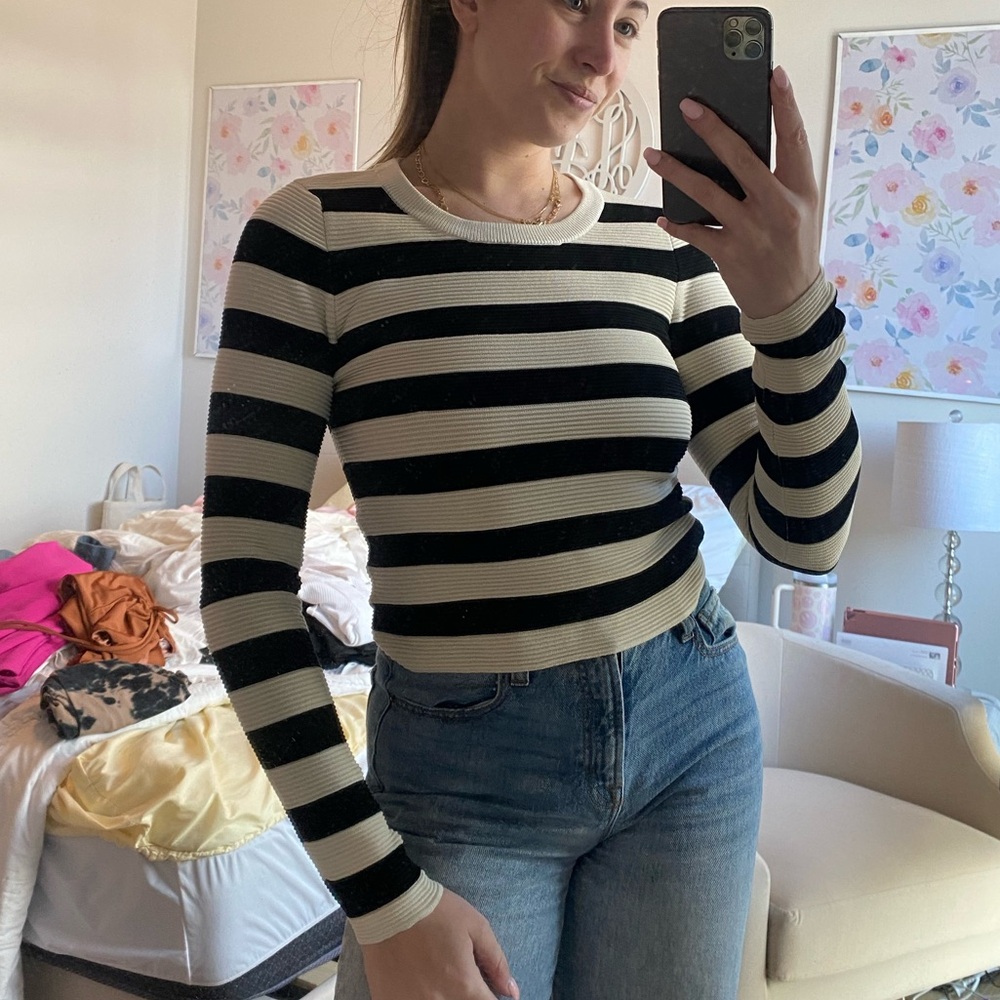 NWOT Striped Top